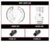WOKING SPK 3027.02 Brake Set, drum brakes